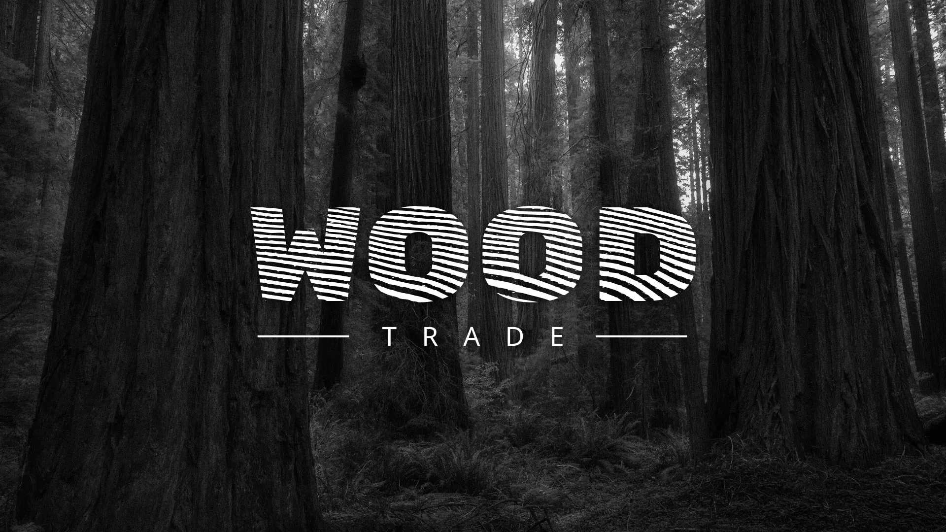 Разработка логотипа для компании «Wood Trade» в Янауле